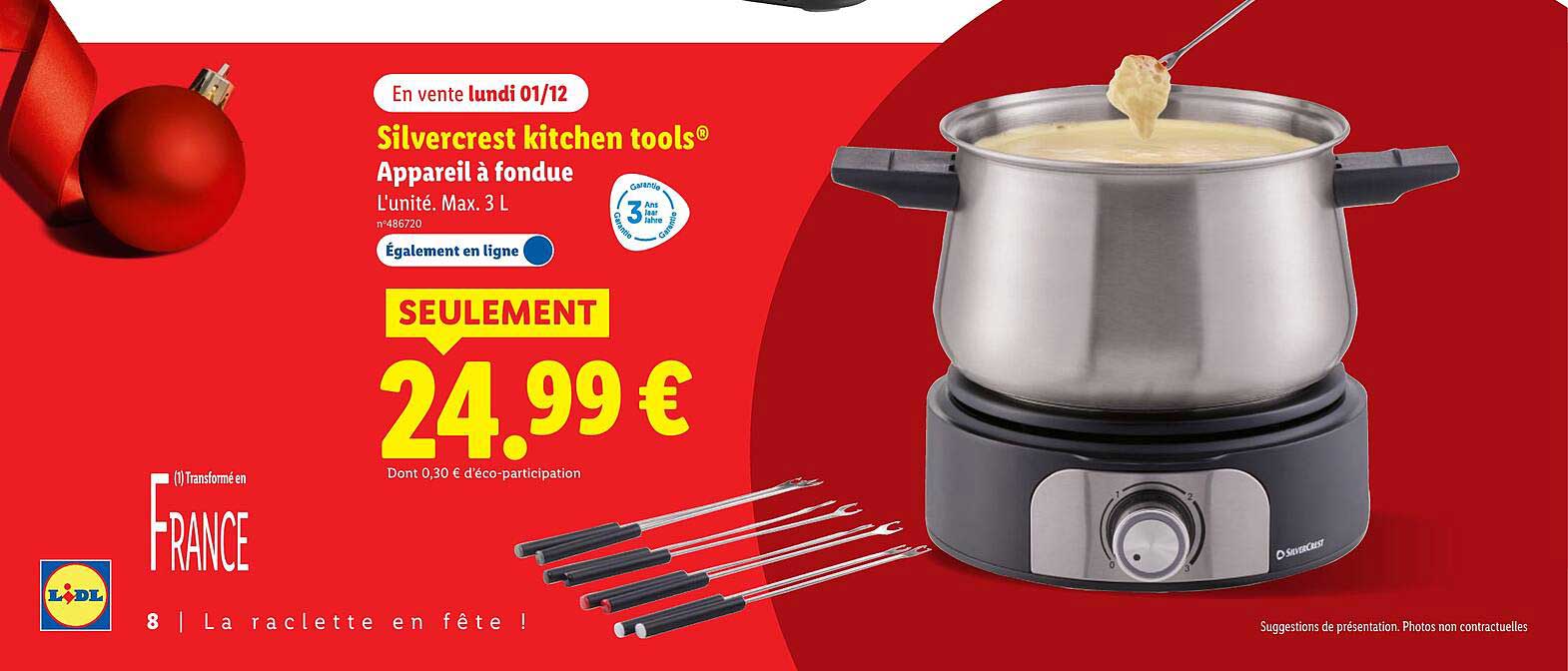Appareil à fondue Silvercrest kitchen tools®