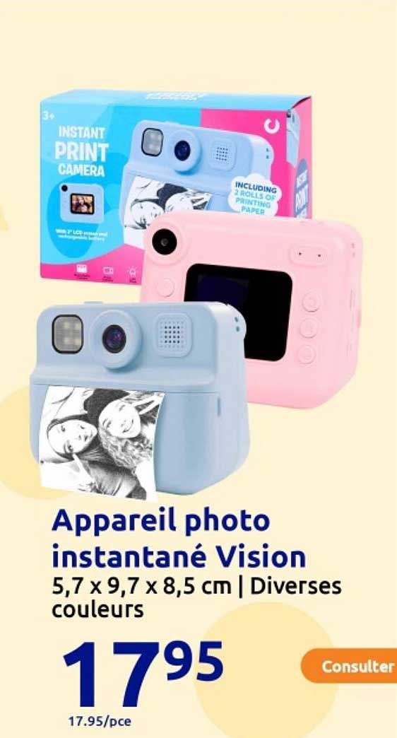 Appareil photo instantané Vision