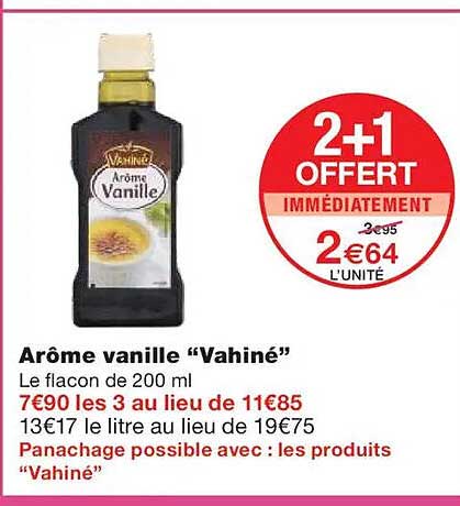 Arôme vanille “Vahiné”