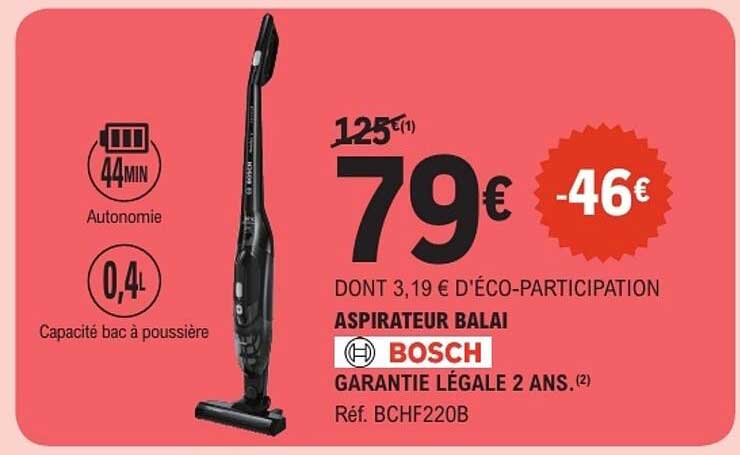 ASPIRATEUR BALAI BOSCH
