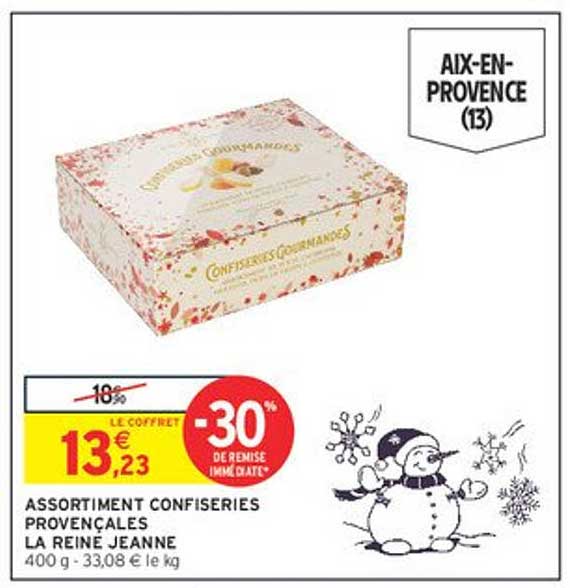 ASSORTIMENT CONFISERIES PROVENCALES LA REINE JEANNE