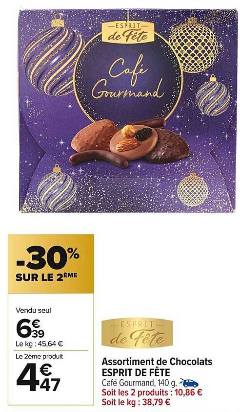 Assortiment de Chocolats ESPRIT DE FÊTE