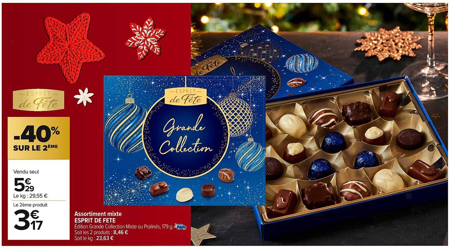 Assortiment mixte ESPRIT DE FÊTE