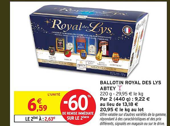 BALLTOTIN ROYAL DES LYS ABTEY