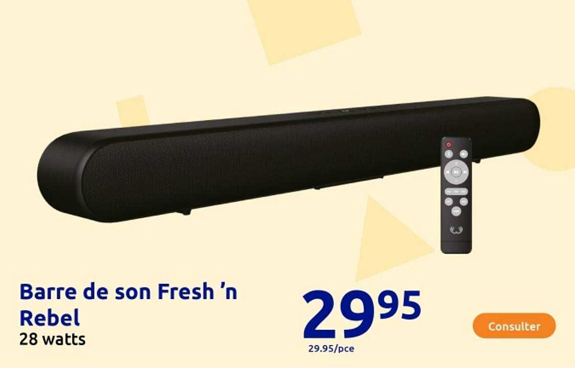 Barre de son Fresh ’n Rebel