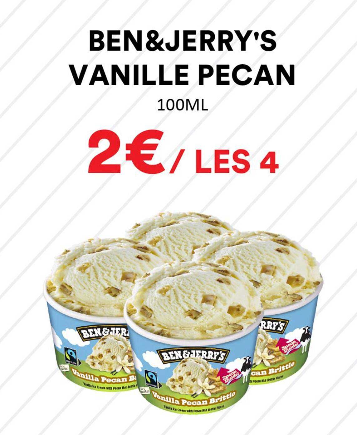BEN&JERRY'S VANILLE PECAN