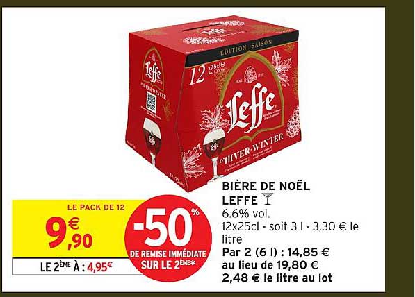 BIÈRE DE NOËL LEFFE