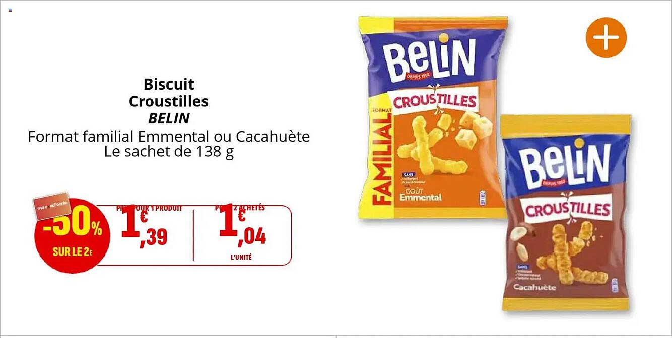 Biscuit Croustilles BELIN