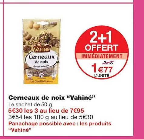 Cerneaux de noix "Vahiné"