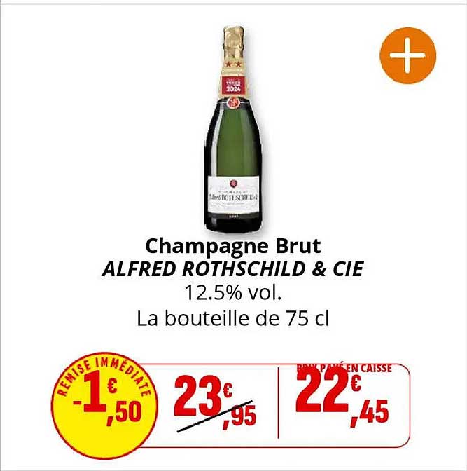 Champagne Brut ALFRED ROTHSCHILD & CIE