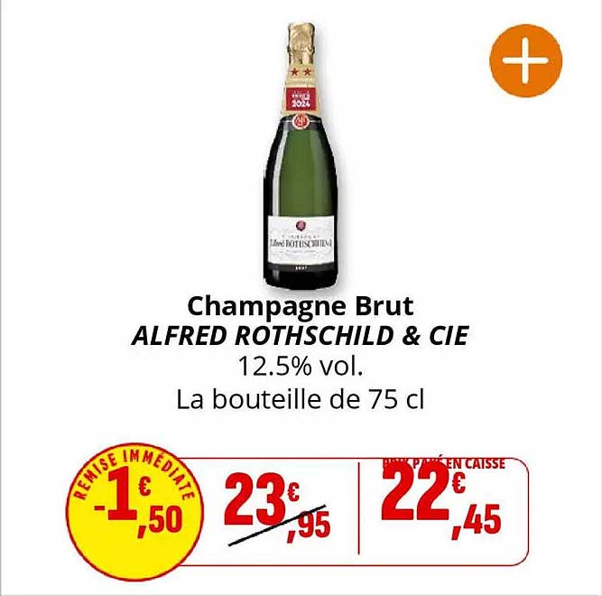 Champagne Brut ALFRED ROTHSCHILD & CIE