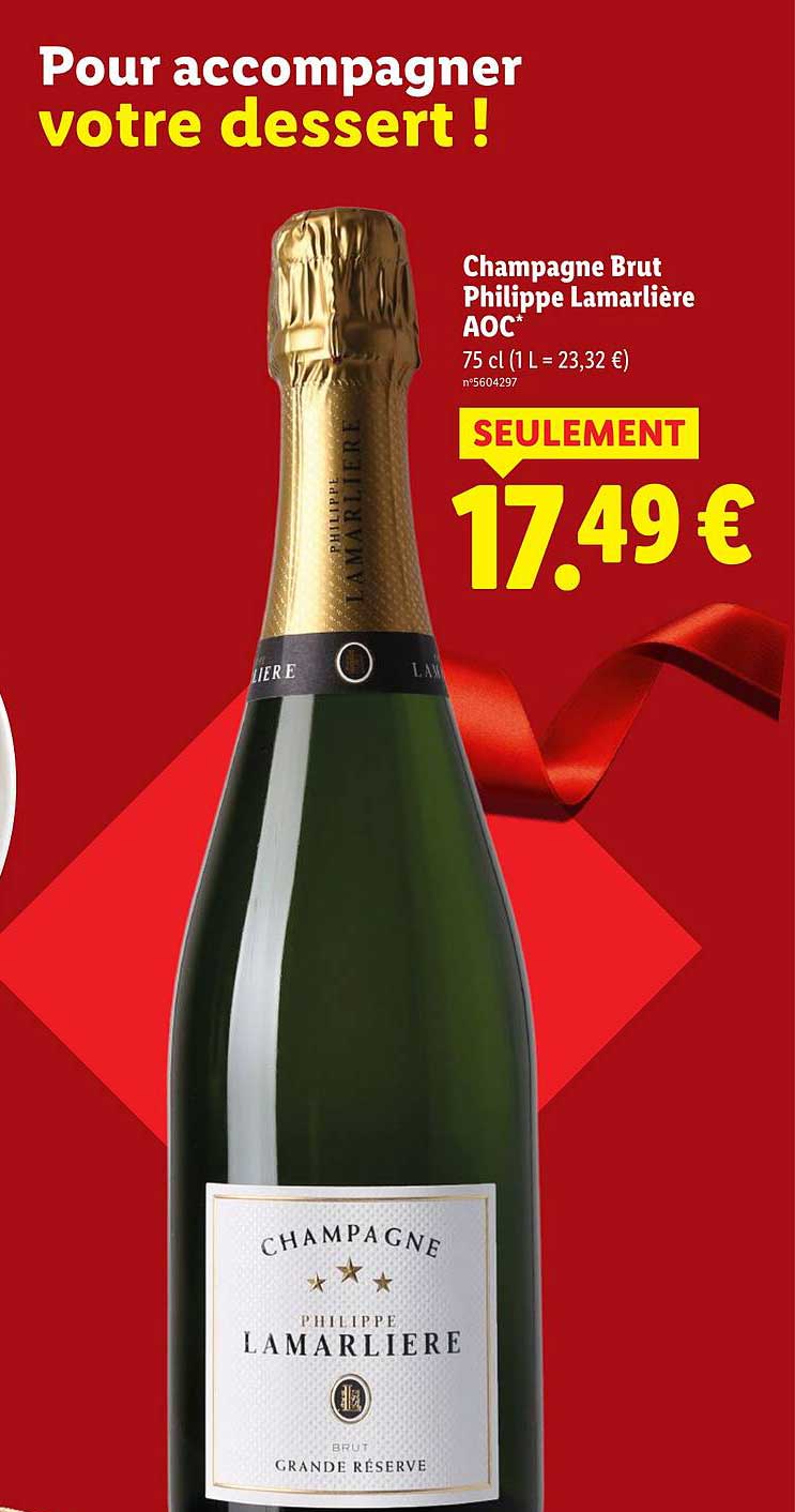 Champagne Brut Philippe Lamartière AOC*