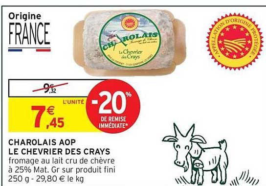 CHAROLAIS AOP LE CHEVRIER DES CRAYS