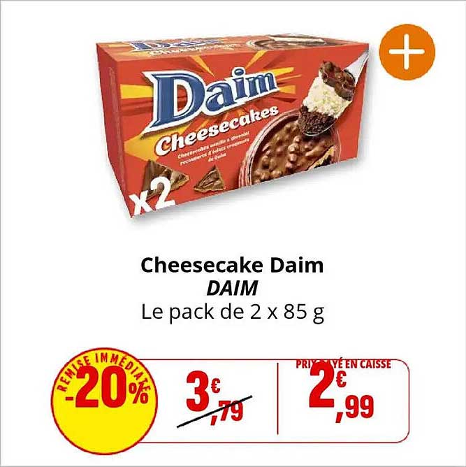 Cheesecake Daim