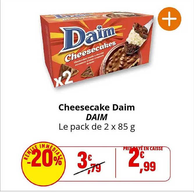 Cheesecake Daim