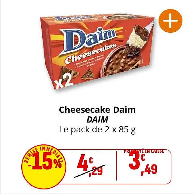 Cheesecake Daim