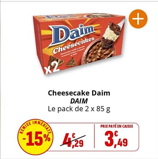 Cheesecake Daim