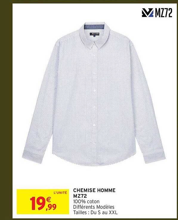 CHEMISE HOMME MZ72