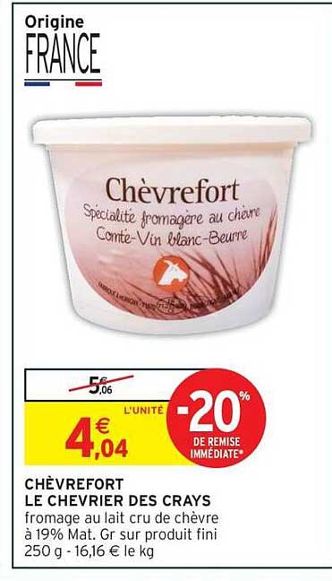 CHÈVREFORT LE CHÉVRIER DES CRAYS