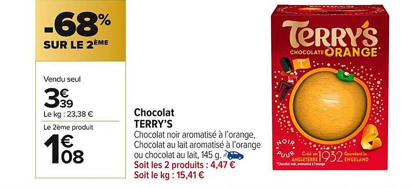 Chocolat TERRY'S