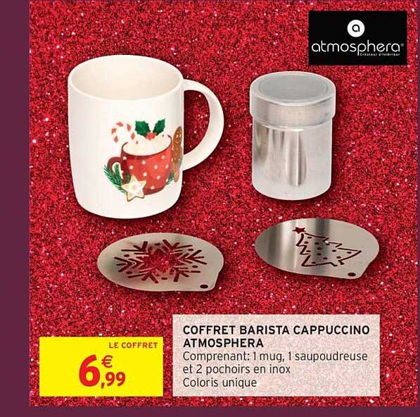 COFFRET BARISTA CAPPUCCINO ATMOSPHERA