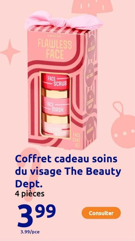 Coffret cadeau soins du visage The Beauty Dept.