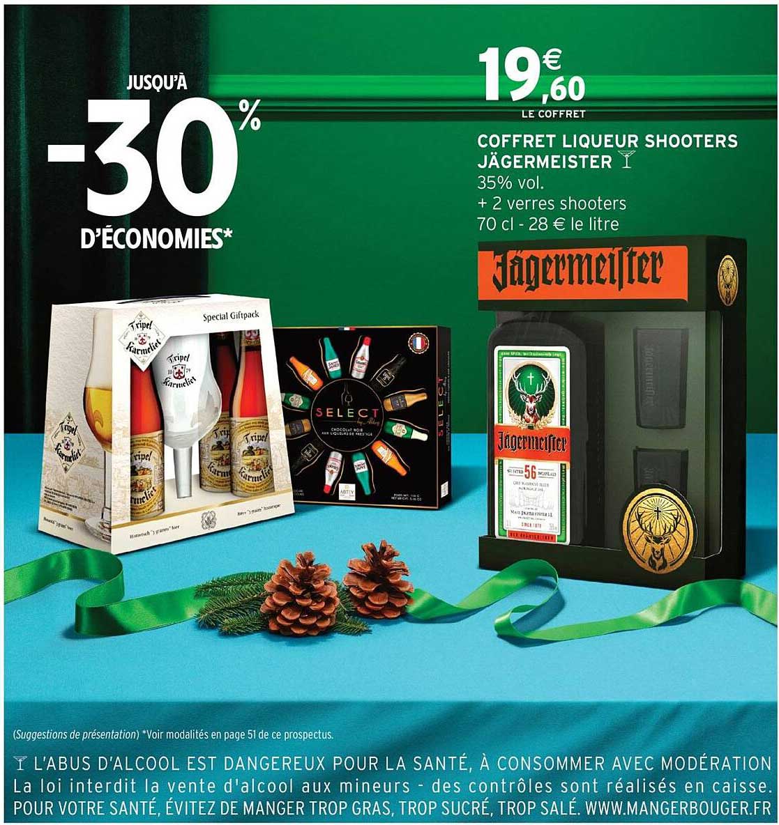 COFFRET LIQUEUR SHOOTERS JÄGERMEISTER