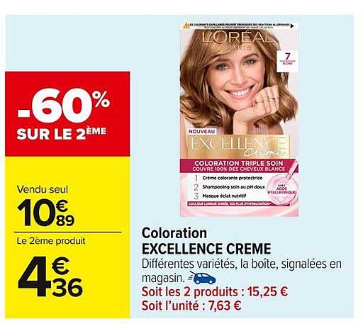 Coloration EXCELLENCE CREME