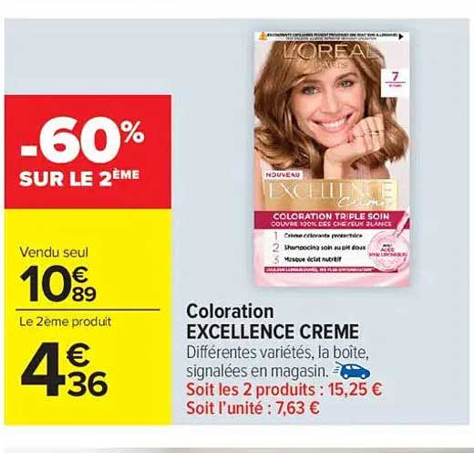 Coloration EXCELLENCE CREME