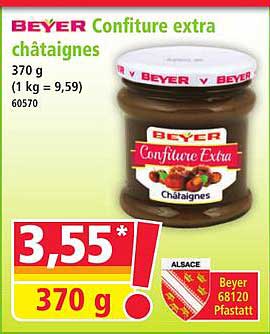 Confiture extra châtaignes