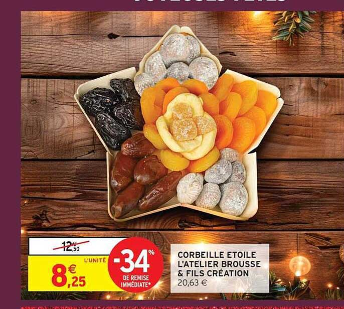 CORBEILLE ÉTOILE L'ATELIER BROUSSE & FILS CRÉATION