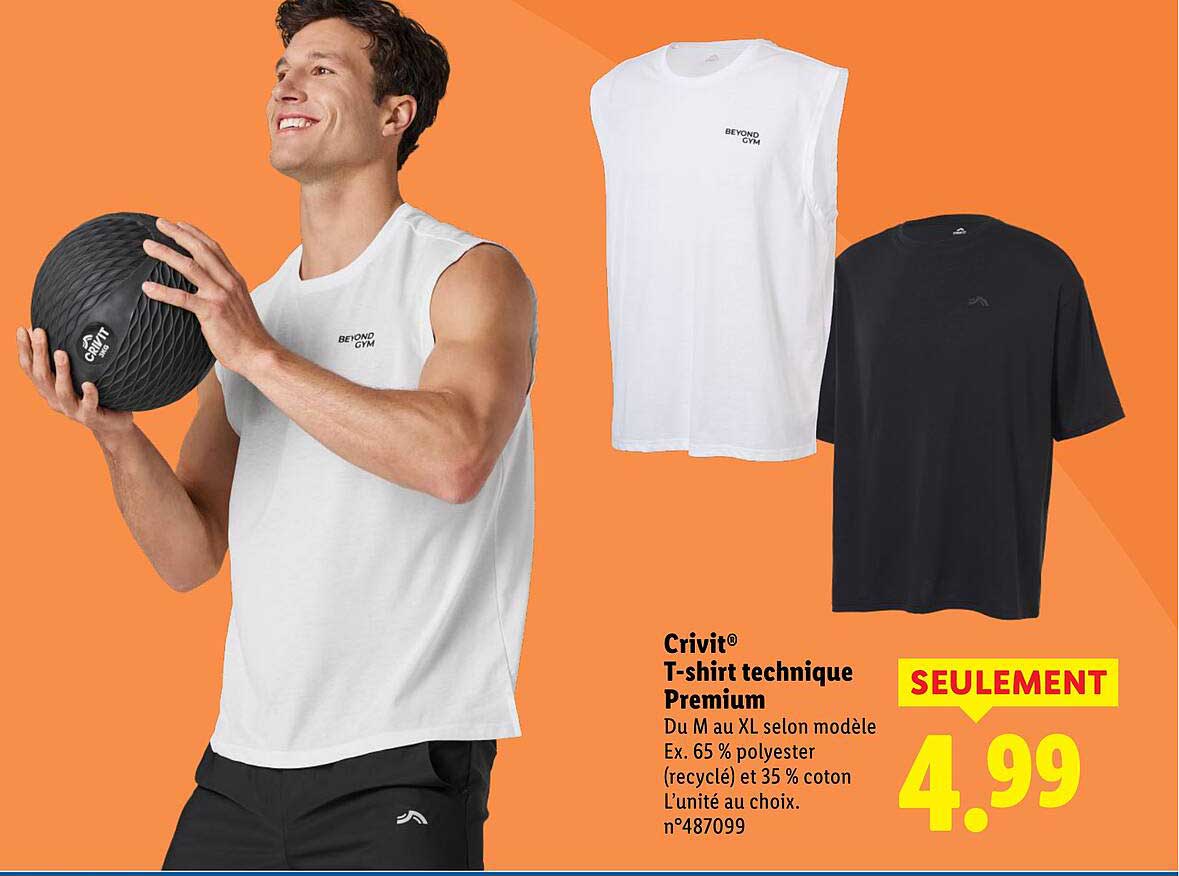 Crivit® T-shirt technique Premium