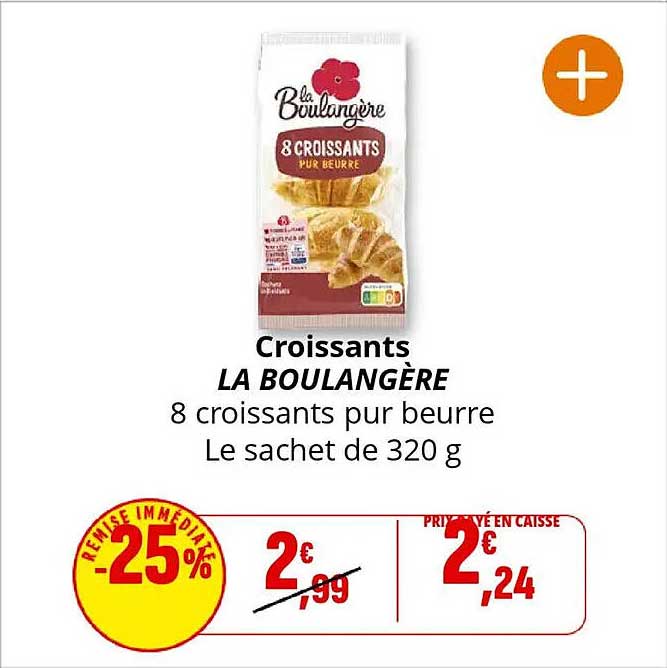 Croissants LA BOULANGÈRE