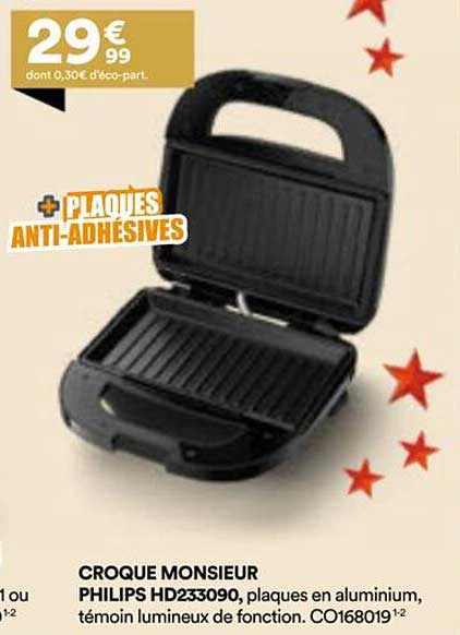 CROQUE MONSIEUR PHILIPS HD233090