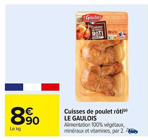 Cuisses de poulet rôti(P) LE GAULOIS