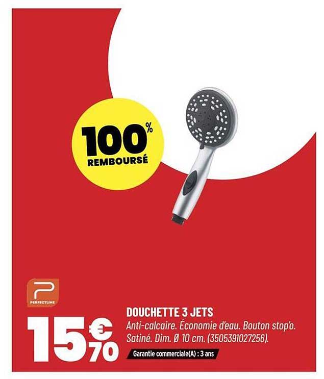 DOUCHETTE 3 JETS