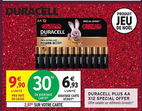DURACELL PLUS AA X12 SPECIAL OFFER