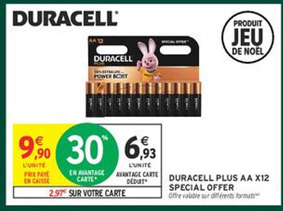 DURACELL PLUS AA X12 SPECIAL OFFER