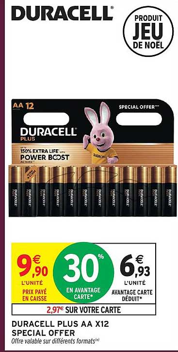DURACELL PLUS AA X12 SPECIAL OFFER