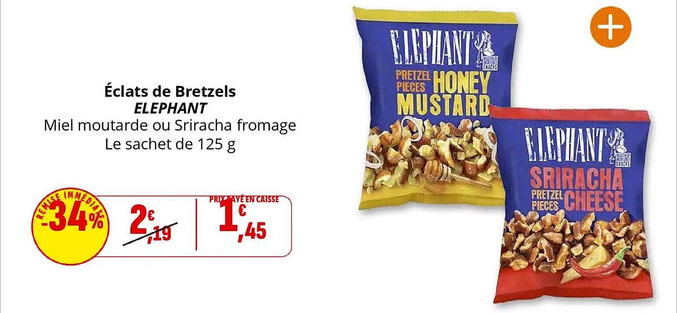 Éclats de Bretzels ELEPHANT