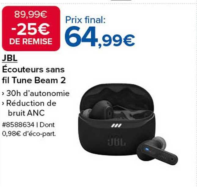 Écouteurs sans fil Tune Beam 2