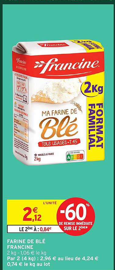 FARINE DE BLÉ FRANCINE