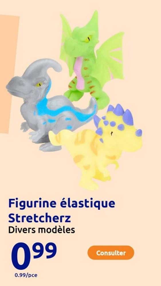 Figurine élastique Stretcherz Divers modèles