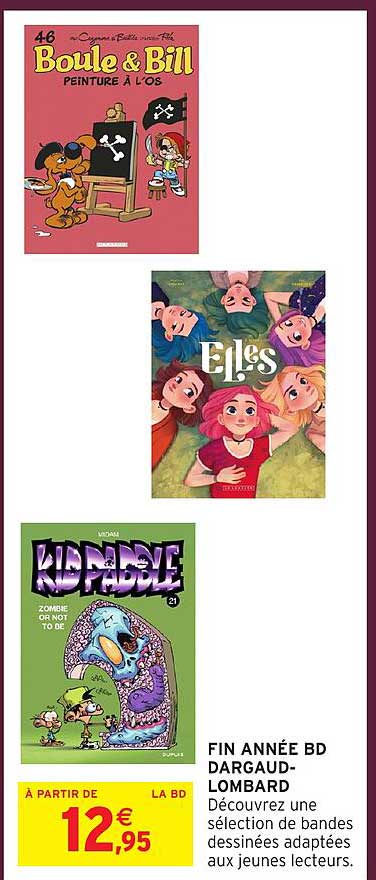 FIN ANNÉE BD DARGAUD-LOMBARD
