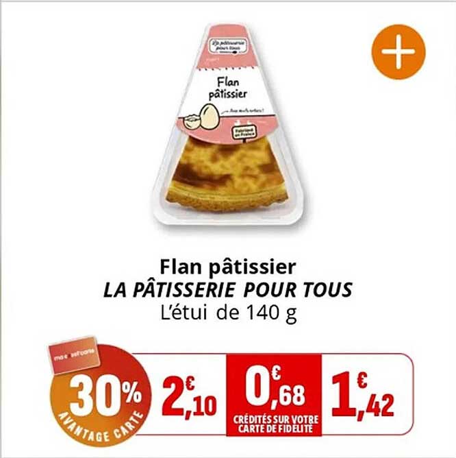 Flan pâtissier - LA PÂTISSERIE POUR TOUS