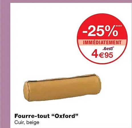 Fourre-tout "Oxford"