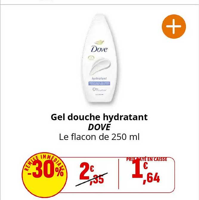 Gel douche hydratant DOVe