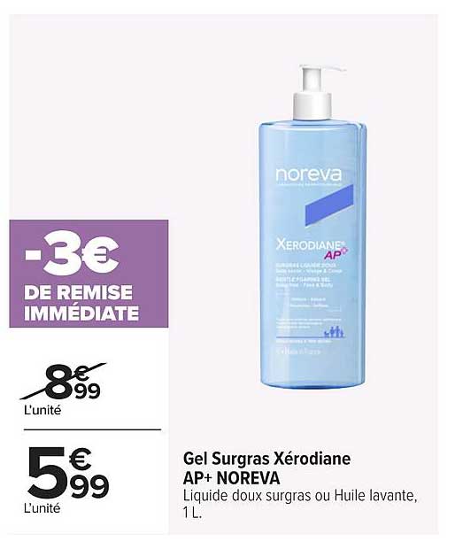 Gel Surgras Xérodiane AP+ NOREVA