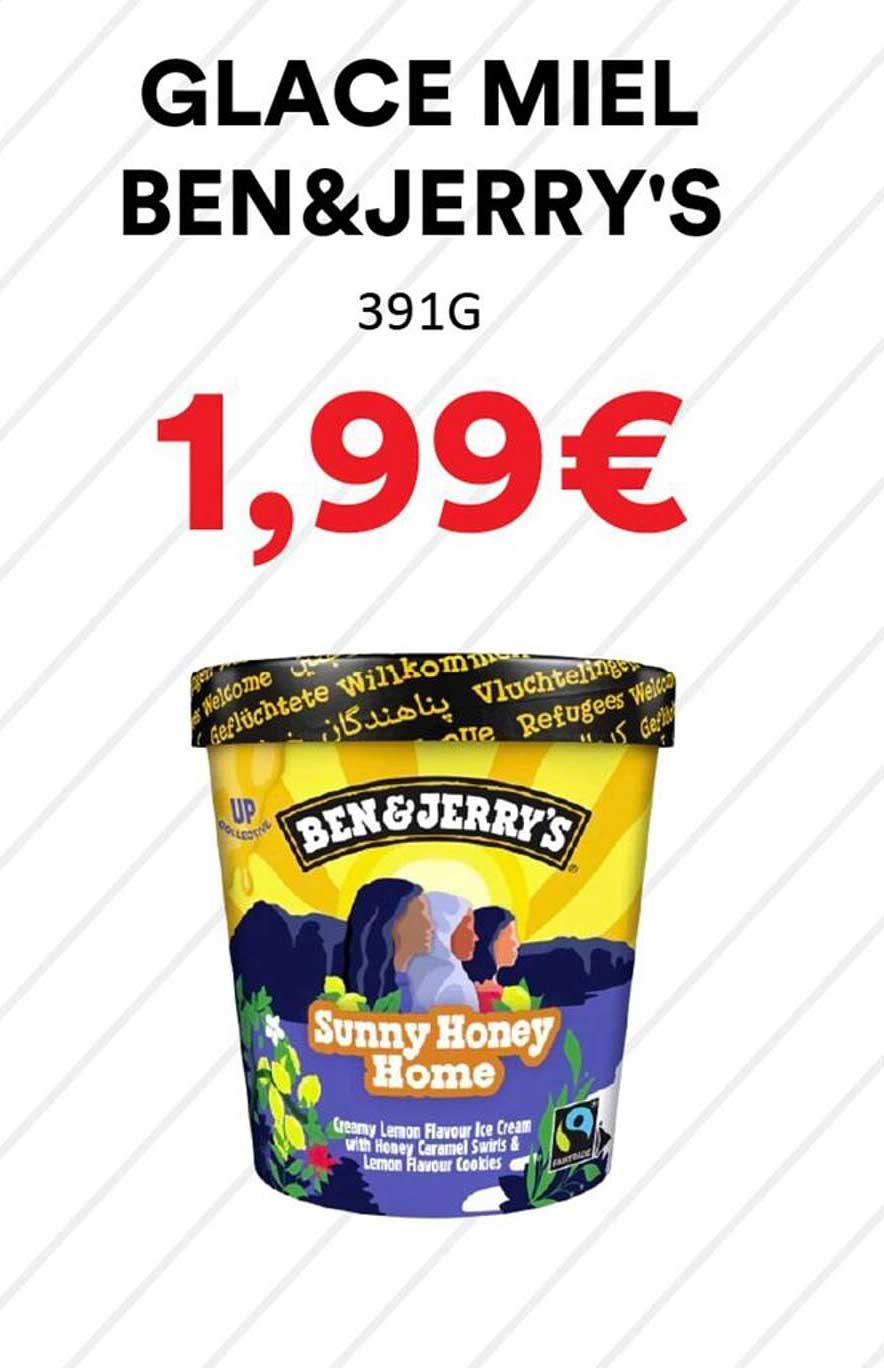 GLACE MIEL BEN&JERRY'S