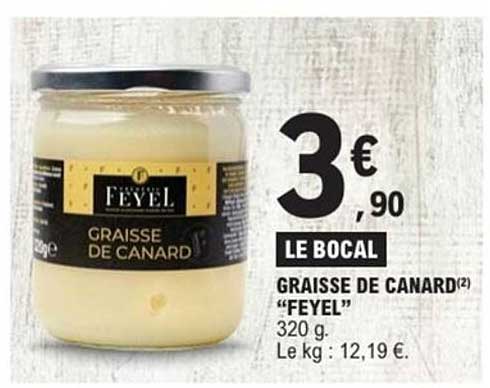 GRAISSE DE CANARD “FEYEL”